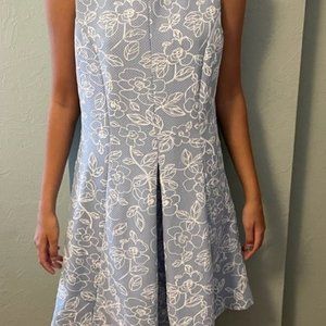 Sleeveless light blue mini dress from Dex, size Medium